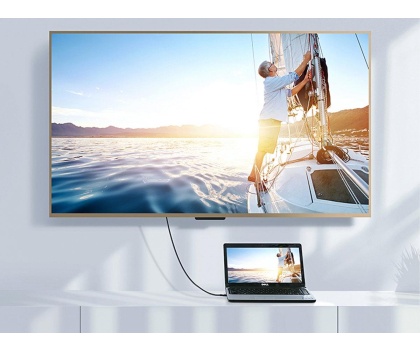 Kabel i złączka UGREEN Kabel HDMI 1.4 HD101 FullHD 60Hz 10m czarno-żółty